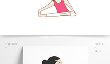 瑜伽漫画图片,探寻身心和谐之道