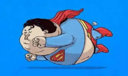 变胖漫画,趣味解读体重变化背后的故事